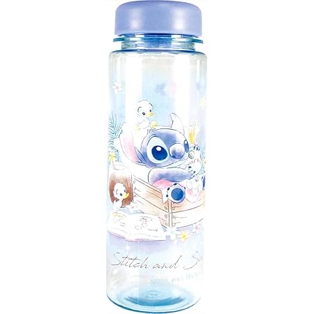 Amazon Co Jp ティーズファクトリー クリアボトル ディズニー サニーデイズ スティッチ 500ml Dn st ホーム キッチン