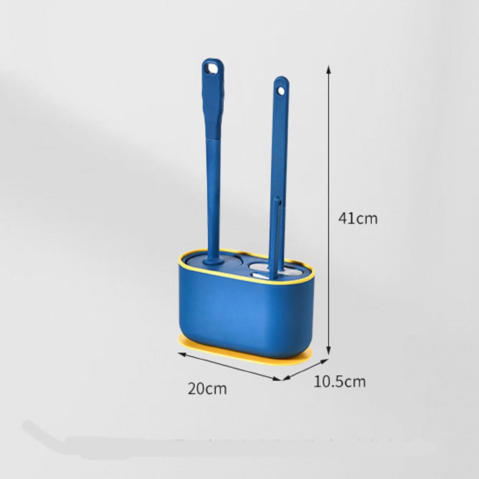 Szczotka do WC, Szczotka do WC do użytku domowego Łazienka Cleani No Dead Angle Wall Hanging Wielofunkcyjna jedna szczotka i wielozadaniowa