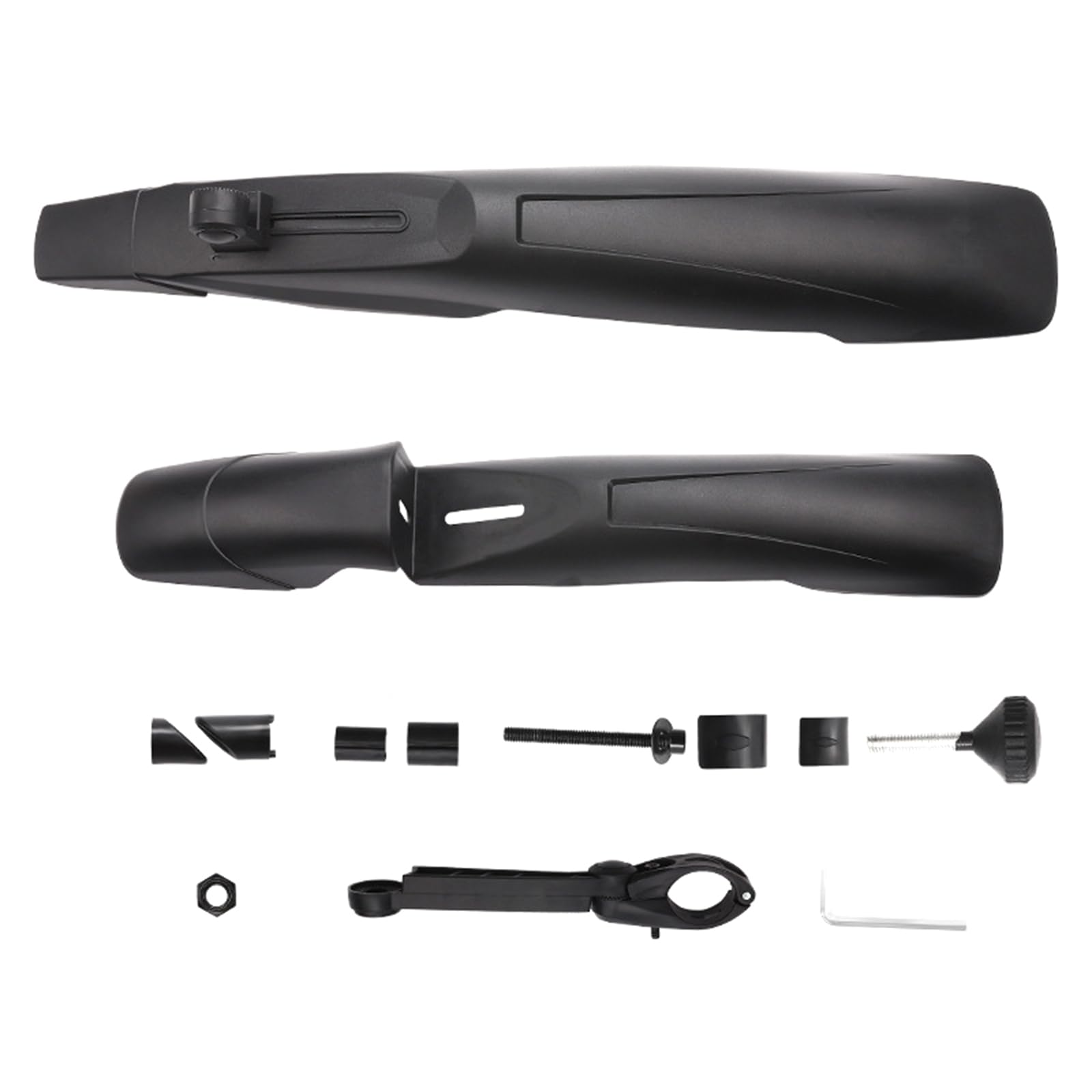 Bicycles Mudguard Adjustable Folding Bikes Front Rear Mud Guard Cycling Splashes Guards Set for Mountain Bikes Ridings