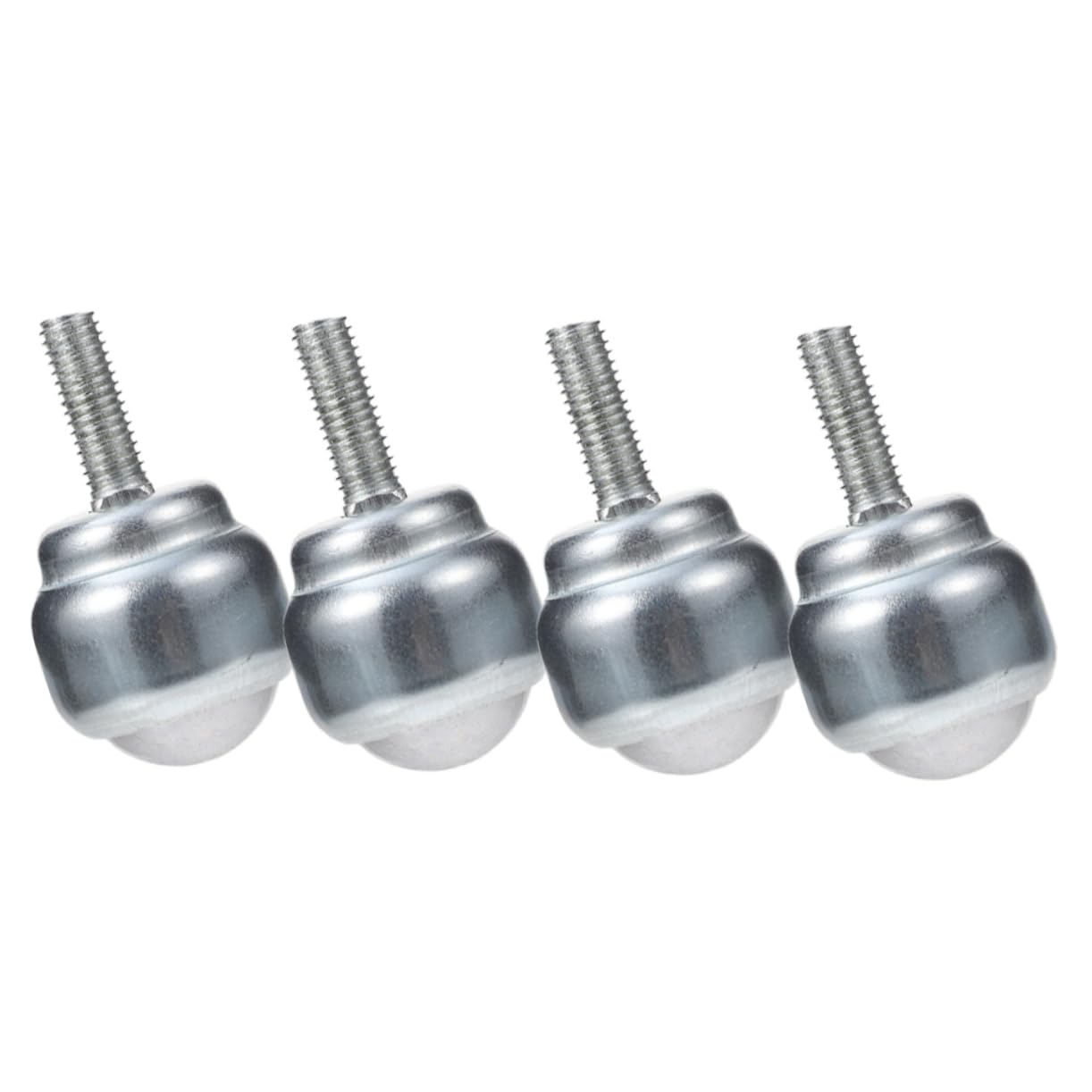 COSMEVIVI Heavy Duty Castor Wheels Ball Bearings Pcs Roller Balls for Workbench Easy Rotation Installation