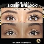 L'Oreal Paris Voluminous Panorama Mascara, Volumizing and Lengthening Mascara, Washable Longwear and Smudge Resistant Make Up, Blackest Black, 0.33 Fl Oz - Image 4