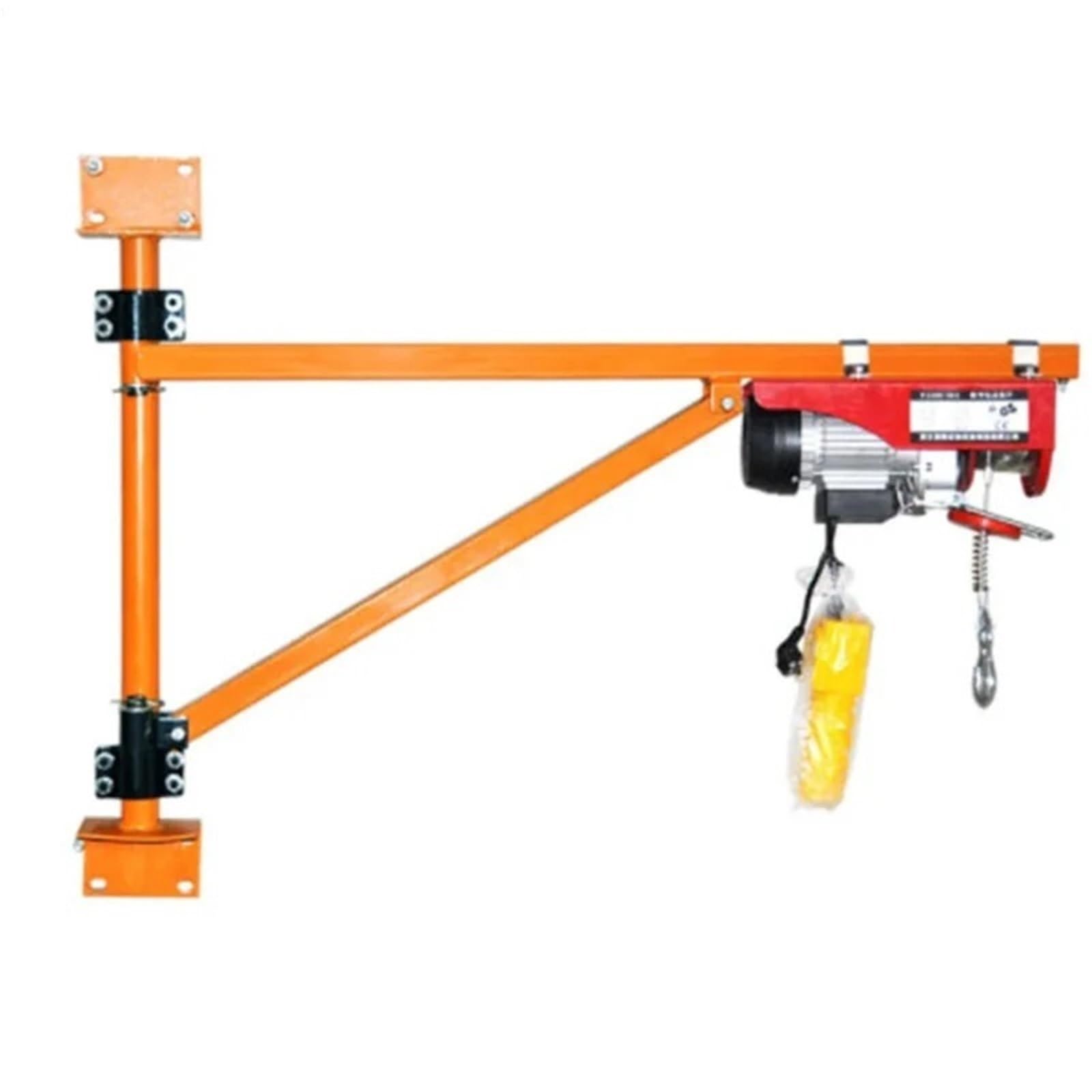 Seilwinde Elektrisch Haushalt Elektrische Hoist Wand Halterung Kran Tragbare Kleine Hebe Kran Für Home Dekoration 220V 200KG Hebezug