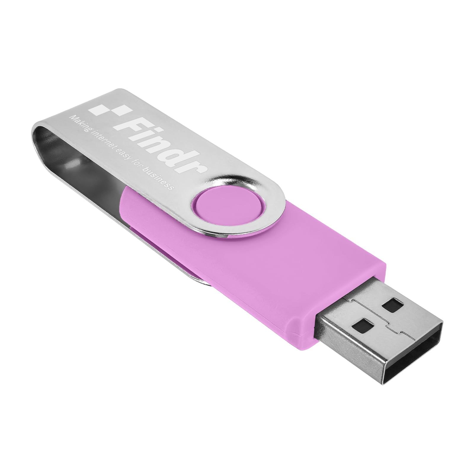 Niestandardowe pendrive USB 32 GB, USB 3.0, spersonalizowane pendrive'y z logo do biznesu, wydarzeń, drukowania tekstu lub obrazu, niestandardowe karty pamięci JBOS - różowe