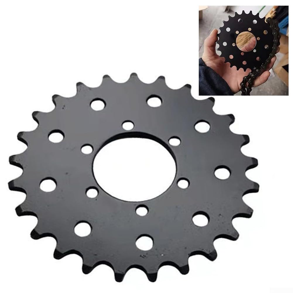 Pignon Fixe 16 Dents Pour Vélo - Compatible Frein à Disque 44mm - Acier - Chaîne 1/2" X 1/8" - 7