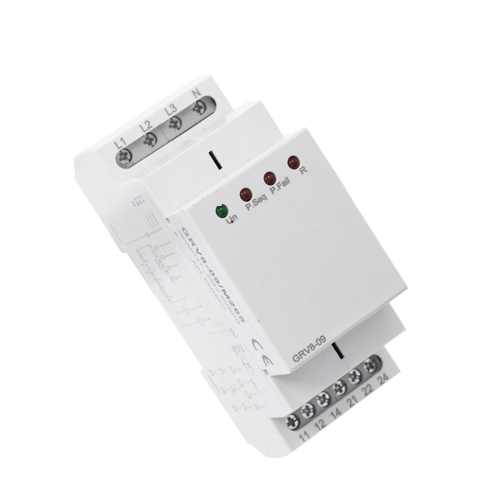 Relais de séquence de phase haute précision GRV8-09 M460 boîtier robuste 36mm 8A