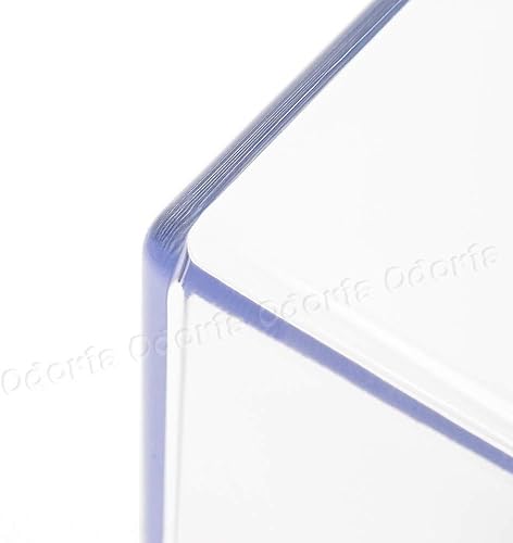 Miniatura 6 de Odoria Caja de acrílico transparente de la caja de presentación 7,8" exhibición larga de la figura del coche 2 pasos a prueba de polvo