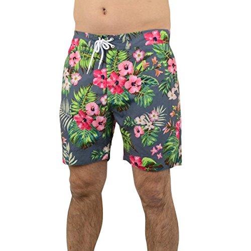 Smith & Jones Badehose Herren Wipeout Castlerock, Größe:M