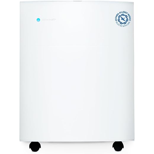 Blueair air purifier for bedroom living room home, Hepa Filter with Activated Carbon, Blueair 605 smokestop air purifier Cleans 775 sq ft