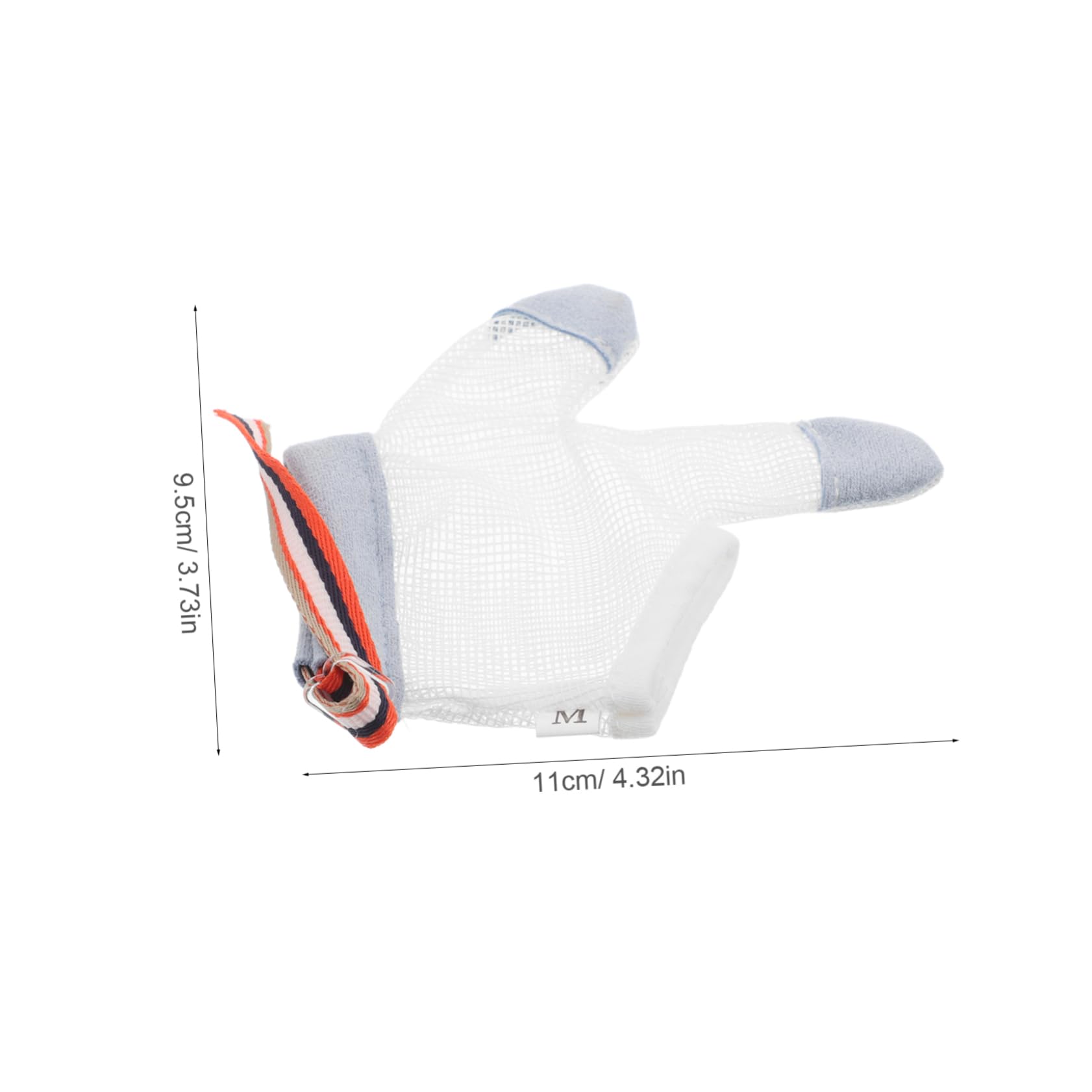 FOYTOKI Sustainable Reusable Boys and Girls' Fingertip Gloves Thumb Sucking Guard Nail Biting Stops Neoprene Finger Sleeve Child-Friendly Design