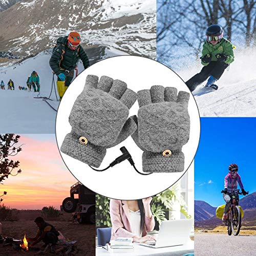 SoulQ Guanti riscaldati USB a temperatura