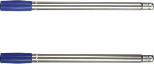 Postes centrales de herramientas para recolector de frutas, paquete de 2, postes de extensión de 12 pulgadas para manzana, naranja, aguacate,