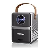 WiMiUS Proiettore Portatile 4K Smart con Netflix Ready, 800 ANSI Lumen