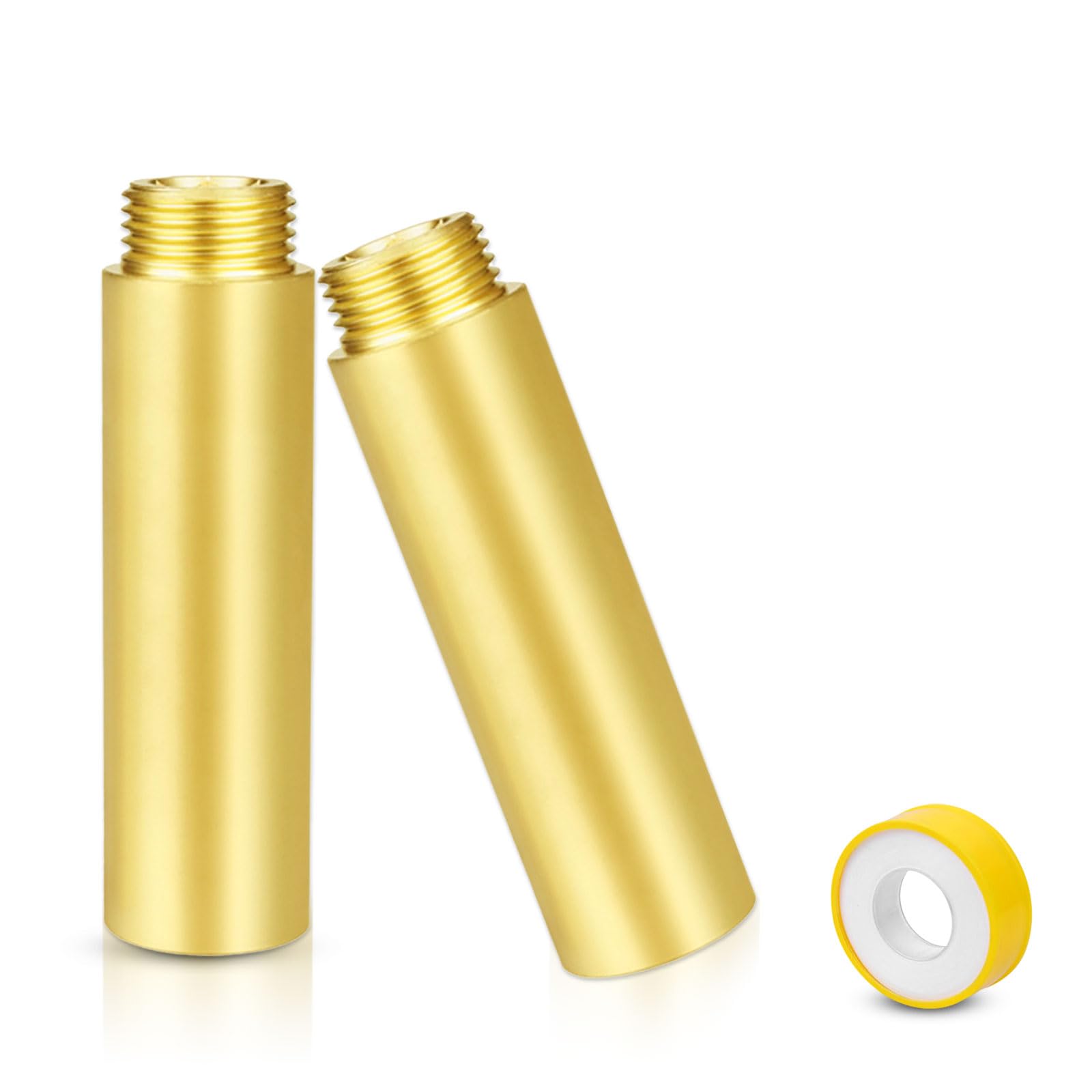 Rallonge de Robinet Fitting Laiton 1" DN25 Évite les Fuites Encastrées Chauffage 80mm