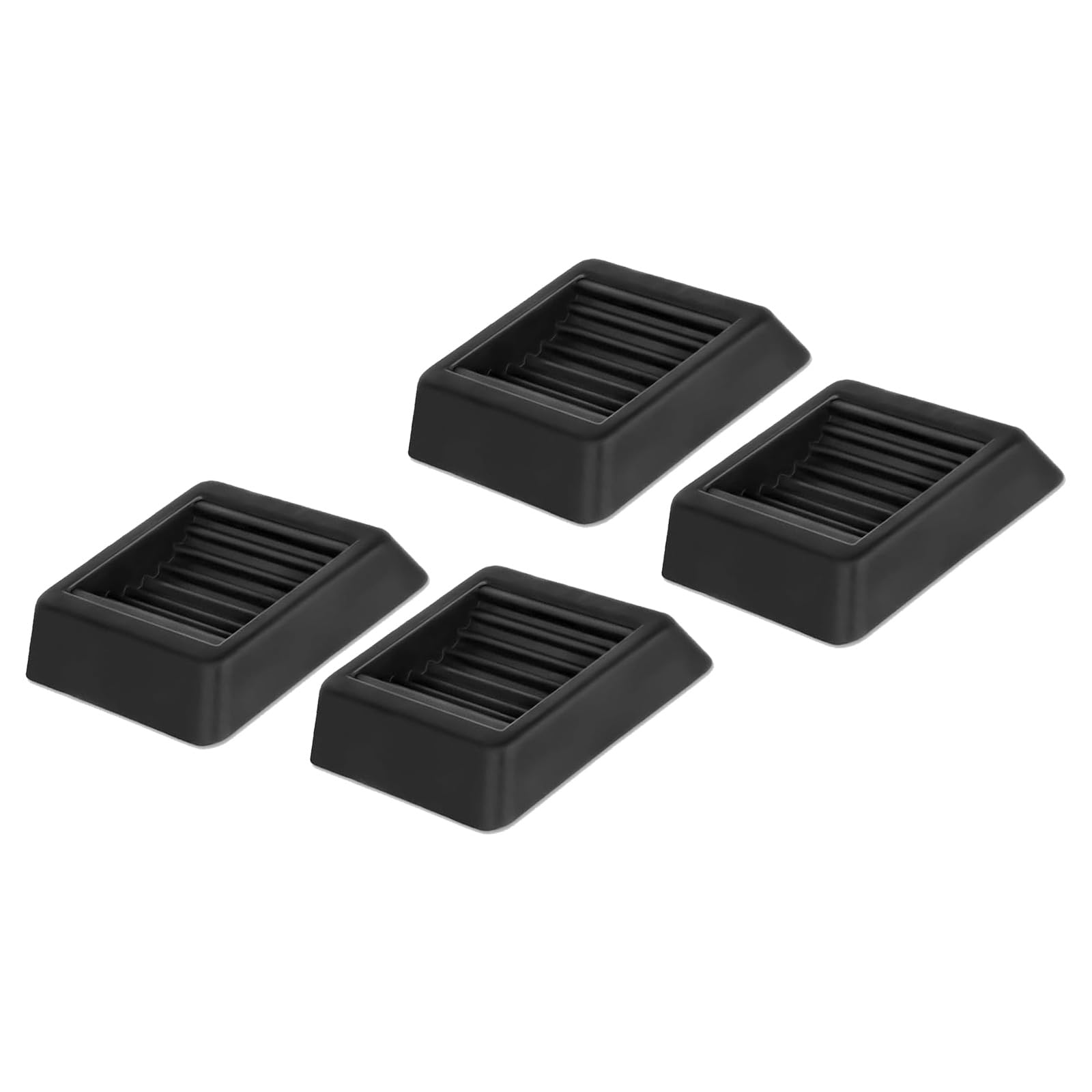 LSTTBO Of 4 Rubber Griddle Leveling Shims Ensuring Secure Cooking on Any Ideal for Barbecue Barbecue Leveling Pad