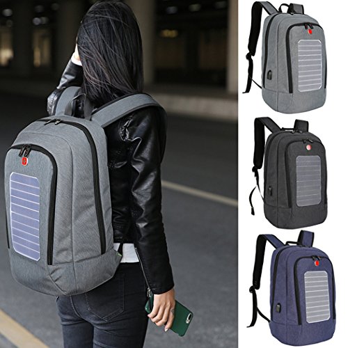 Fanspack Solar Powered Laptop Backpack Review Solar Panel America