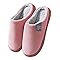 Pantuflas de Peluche con Punta Cerrada Zapatillas Clidas para Mujer de Casa Zapatillas Casuales Antideslizantes Deslizamiento para Otoo Invierno Interiores Dormitorio Madera Piso