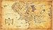 FPUYB Seigneur des Anneaux Carte Hobbit du Milieu eh Puzzle moviPuzzle, Puzzle de Planche de Bois, 75x50cm Puzzles en Carton, Jeux éducatifs, Puzzles de défi intellectuel pour Enfants et Enfants