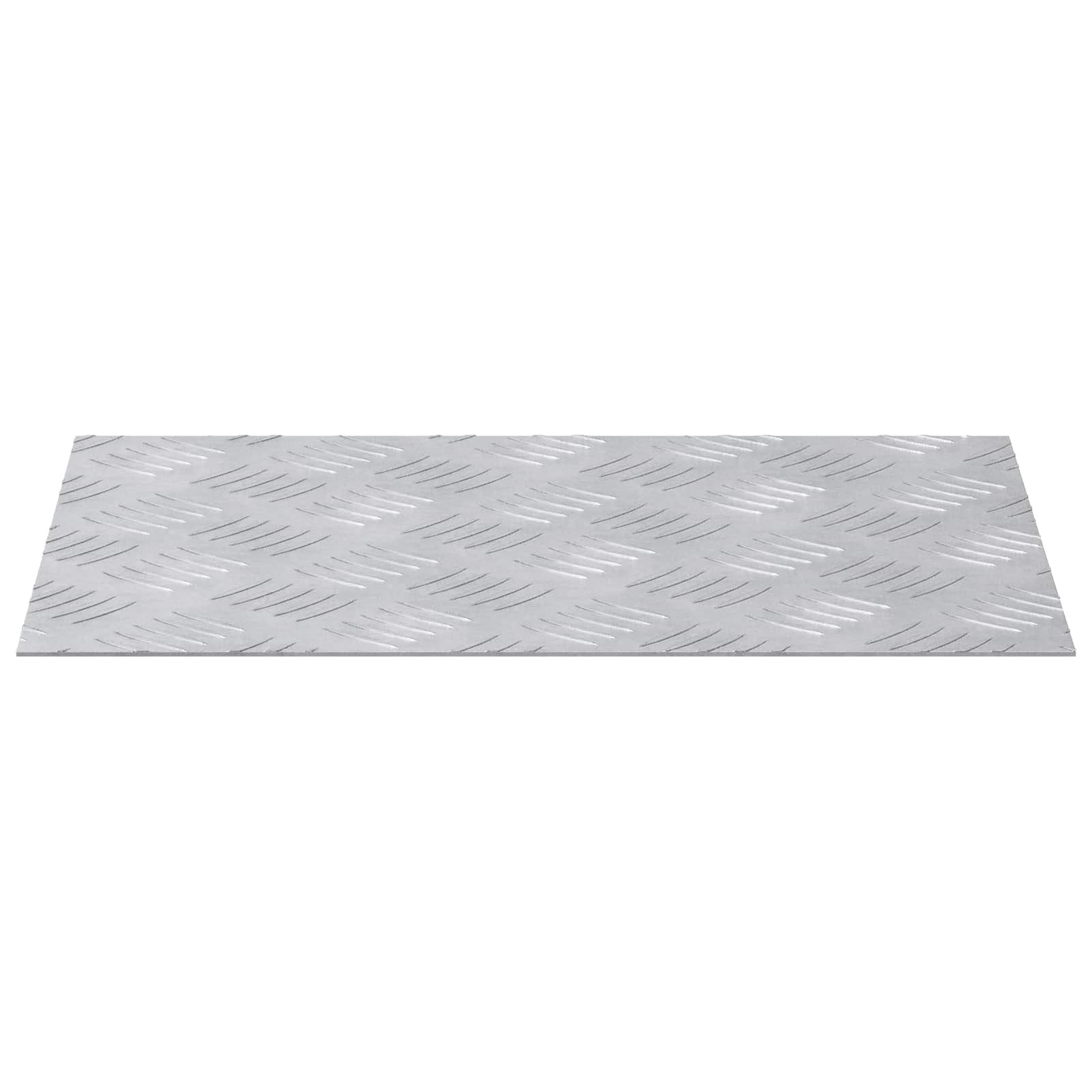 Gradini per Scale 2 PCS Argento 40 x 30 cm Alluminio