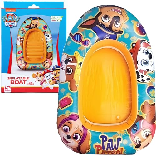 Paw Patrol Aufblasbares Ponton-Schwimmboot 100 x 60 cm