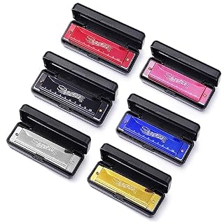 chiwanji Harmonica pour Enfants, Aides pédagogiques pour Harmonica à 10 Trous, Orgue à Bouche Pratique Portable à 20 Tons, Jouet de Jeu d’instruments de , Noir - Les Beatles, Paul McCartney, John Lennon, RIngo Starr, George Harrison chiwanji Harmonica pour Enfants, Aides pédagogiques pour Harmonica à 10 Trous, Orgue à Bouche Pratique Portable à 20 Tons, Jouet de Jeu d'instruments de , Noir – Image 3