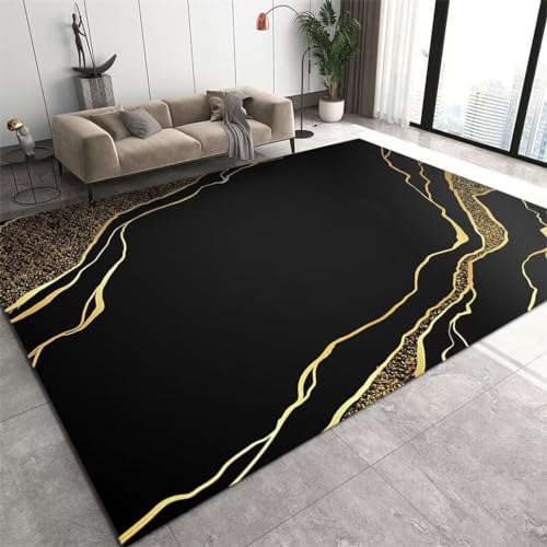 Tapis de canapé antisalissure noir pour protéger le sol du salon