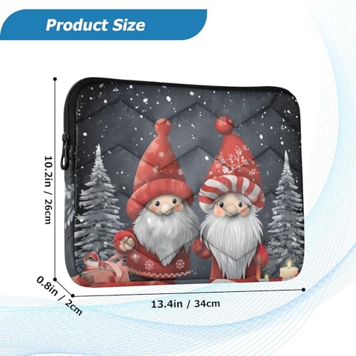 Funda para portátil 13-14 pulgadas impermeable con diseño invierno miniatura 3