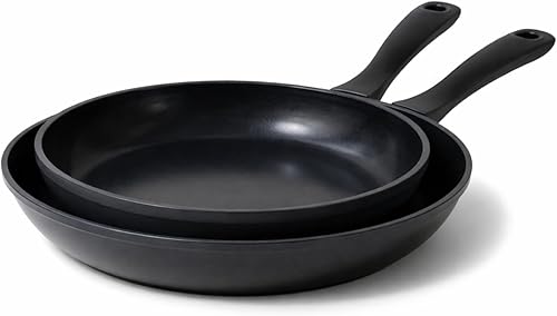 Miniatura 11 de Alva Maestro - Juego de 3 sartenes de cerámica, sin PTFE, PFOA, PFAS y sartén antiadherente no tóxica, cocción saludable fácil, segura para horno e