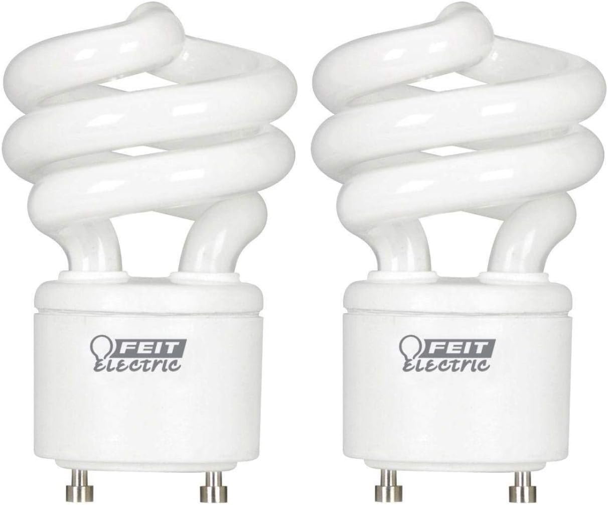 Feit Electric BPESL13T/GU24 60-Watt Equivalent GU24 CFL Bulb (Pack of 2)