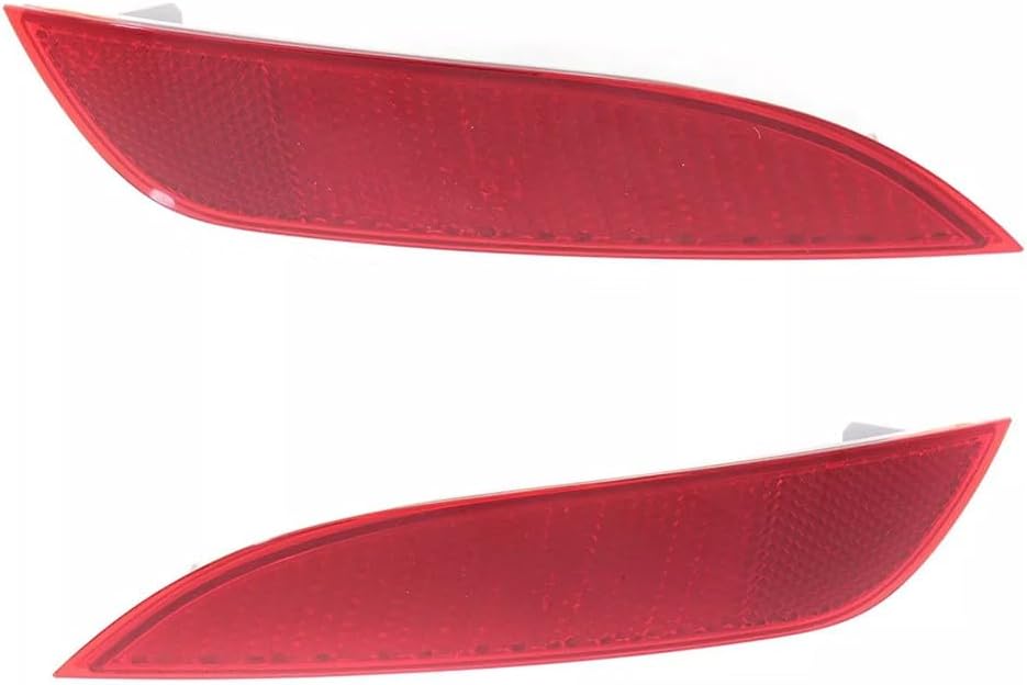 – Pair Rear Bumper Reflector Fits for Ford Focus Hatchback 2015-2018, Replace F1EZ13A565A, F1EZ13A565B