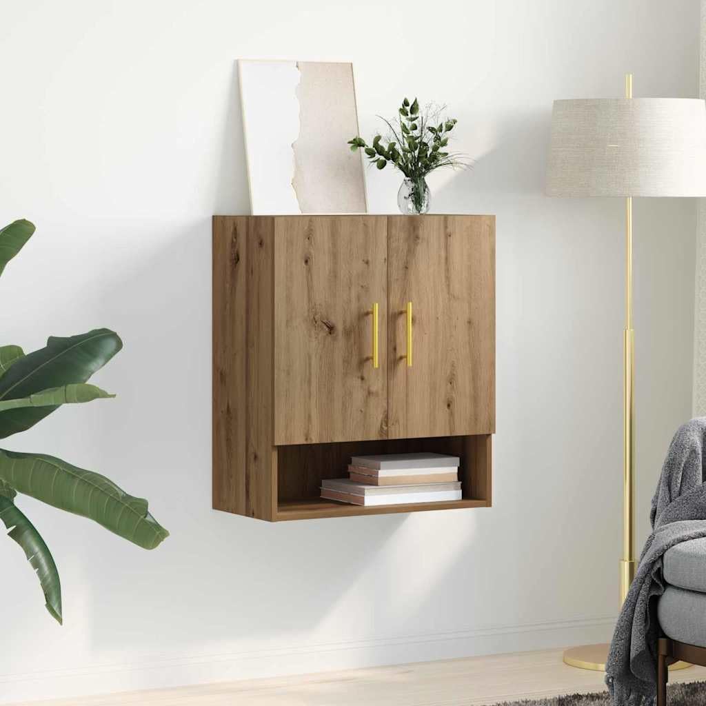 Armoire murale en chêne Artisan - 60 x 31 x 70 cm