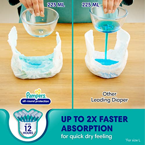 Image of Pampers Complete Skin Comfort Pants, Anti-rash blanket, Lotion with Vitamin E & Aloe Vera, Small size baby Diapers, (S) 30 Count, 4-8 kg (Pack of 2)