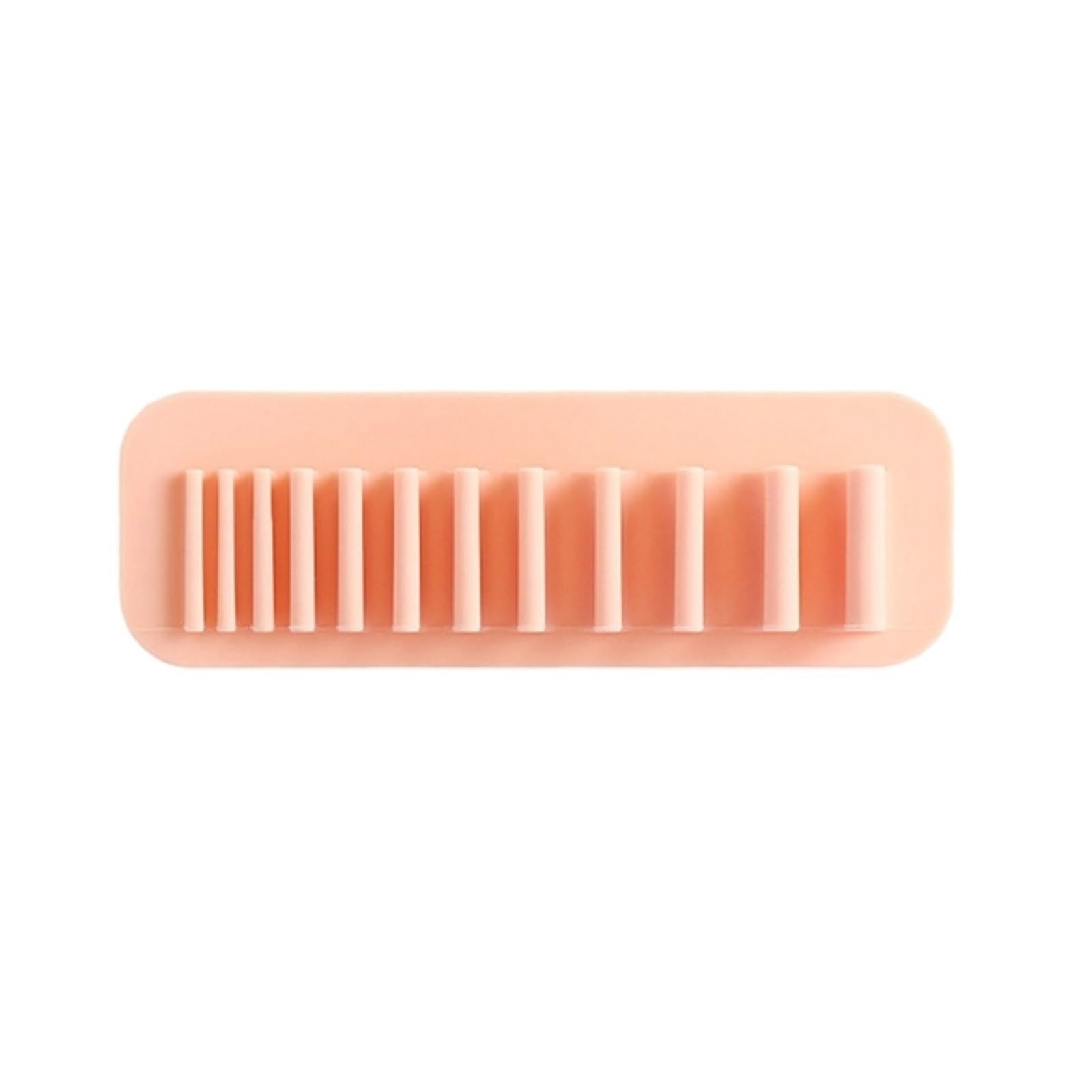 WLIHDB 2Pcs Soft Silicone Cosmetic Brush Storage Rack Wall-Mounted Makeup Drying Hanging Brushes Holder for Makeup Brushes(Color2)