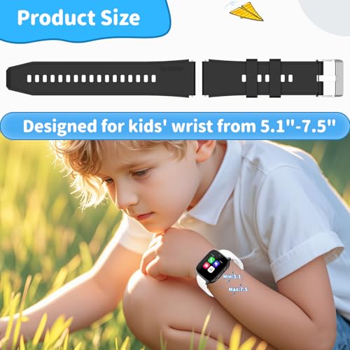 5-Pack Correas de Silicona para Smartwatch 20mm Pequeñas miniatura 2