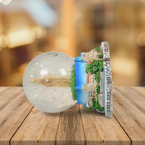 Image of Snow Globes Souvenirs Desk Table Office, Decoration (1 Pc)