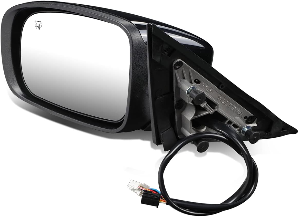 DNA Motoring OEM-MR-CH1320404 Factory Style Heated Memory Powered Folding Left Driver Side Door View Mirror Compatible with 11-19 Chrysler 300
