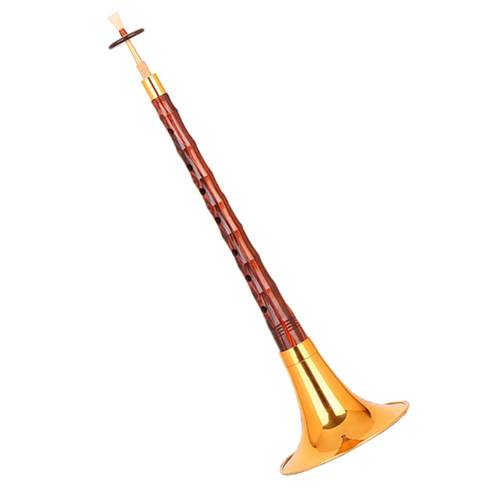 Professionell Suona Altes Mahagoni-Stab-Suona-Chinesisches Traditionelles Ethnisches Spieltyp-Suona-Horn Für Anfänger (Color : B flat)