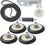 Sostituisce il numero di parte: il kit di cinghie a rullo per asciugatrice LG è compatibile con i modelli di asciugatrice LG e Kenmore. 4581EL2002C rulli sostituisce: 4581EL2002C 4581EL2002A 4581EL2002B 4581EL2002D 4581EL3001C 4581EL3001A; 4400EL2001A cinghia sostituisce: 4400EL2001A sostituisce: 4400EL2001A C 44000 EL2001E 4400EL2001F 4PH2337 AP5972814; 4561EL3002A puleggia folle sostituisce: AP4438243 AH3523033 4561EL3002B EA3523033 4382082.