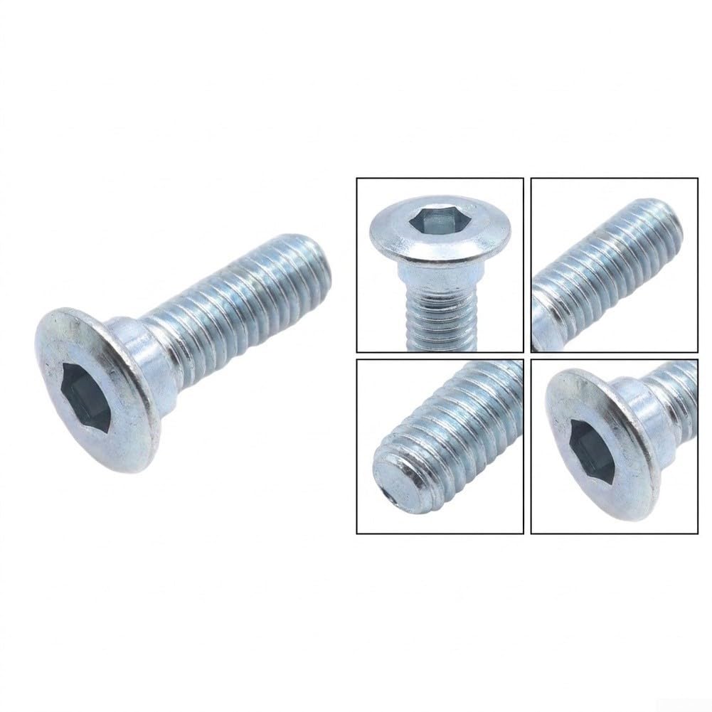 30 Piezas Tornillos Freno Scooter Eléctrico 8x25mm para acero