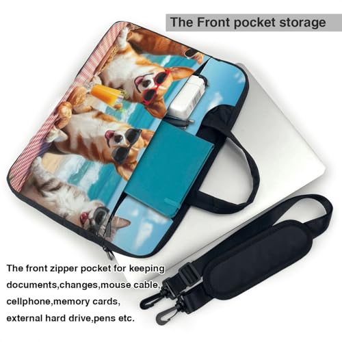 Bolso portátil impermeable 13 pulgadas para laptop miniatura 6