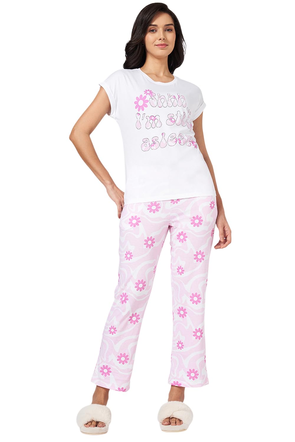 dreamz by pantaloons Women Cotton Sleepwear Set-picture-20