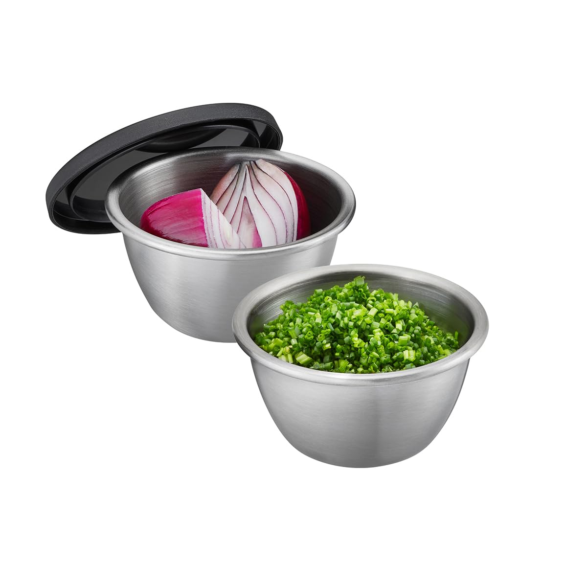 GEFU Rino Mini Bowl Set of 2 Stainless Steel 100 ml