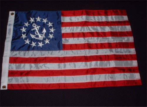 Made in USA US Yacht Ensign 20