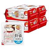 【新登場! 待望の特盛り】アイリスオーヤマ パックご飯 300g 国産米 100% 低温製法米 非常食 米 レトルト 300g×24P