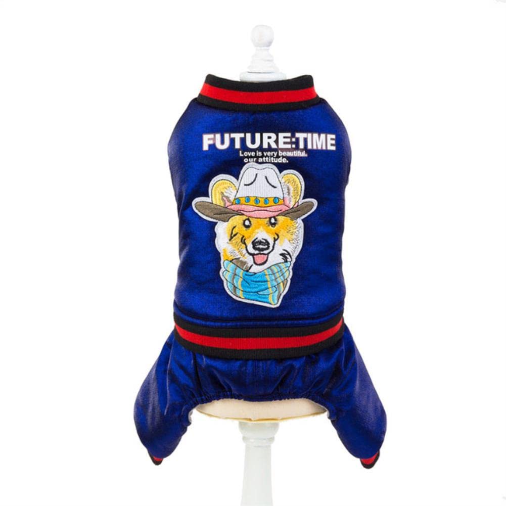 Manteau chaud pour chien Chihuahua vêtement d'hiver à capuche L