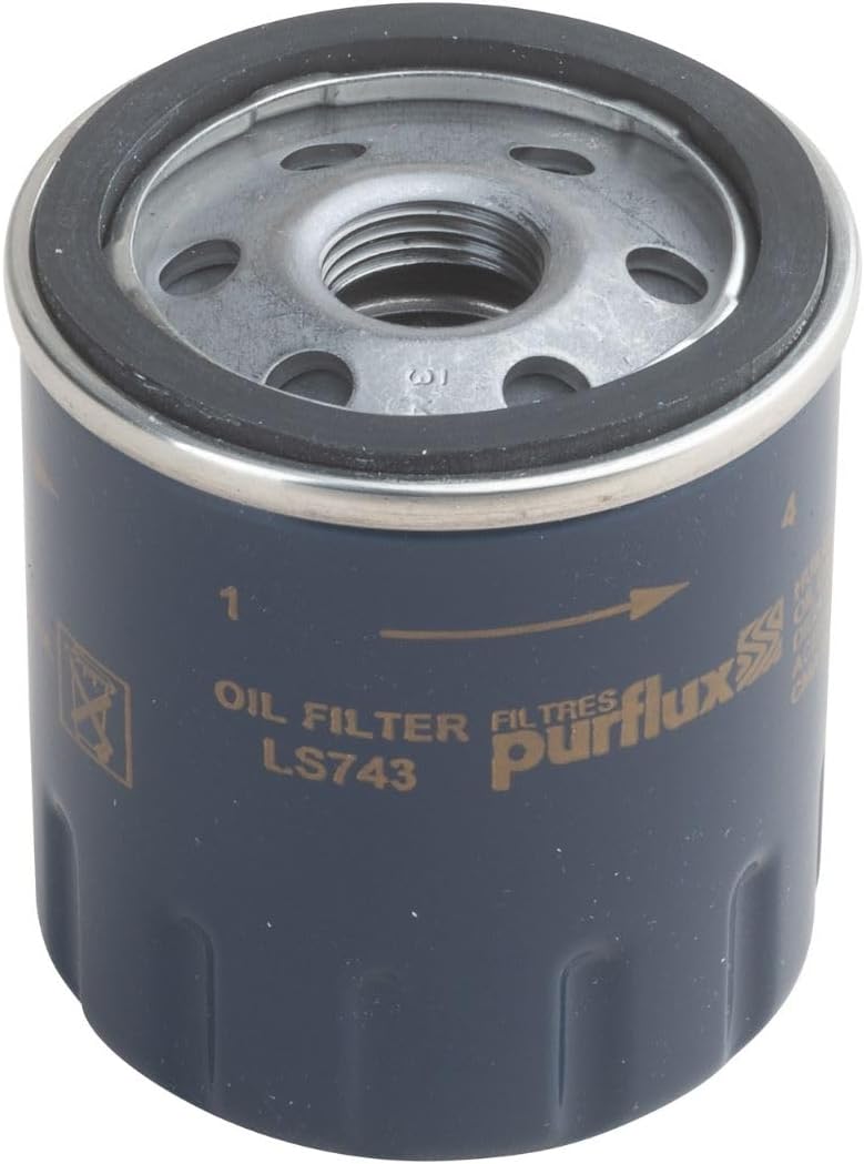 PURFLUX LS743 Oil Filter Pack of 1