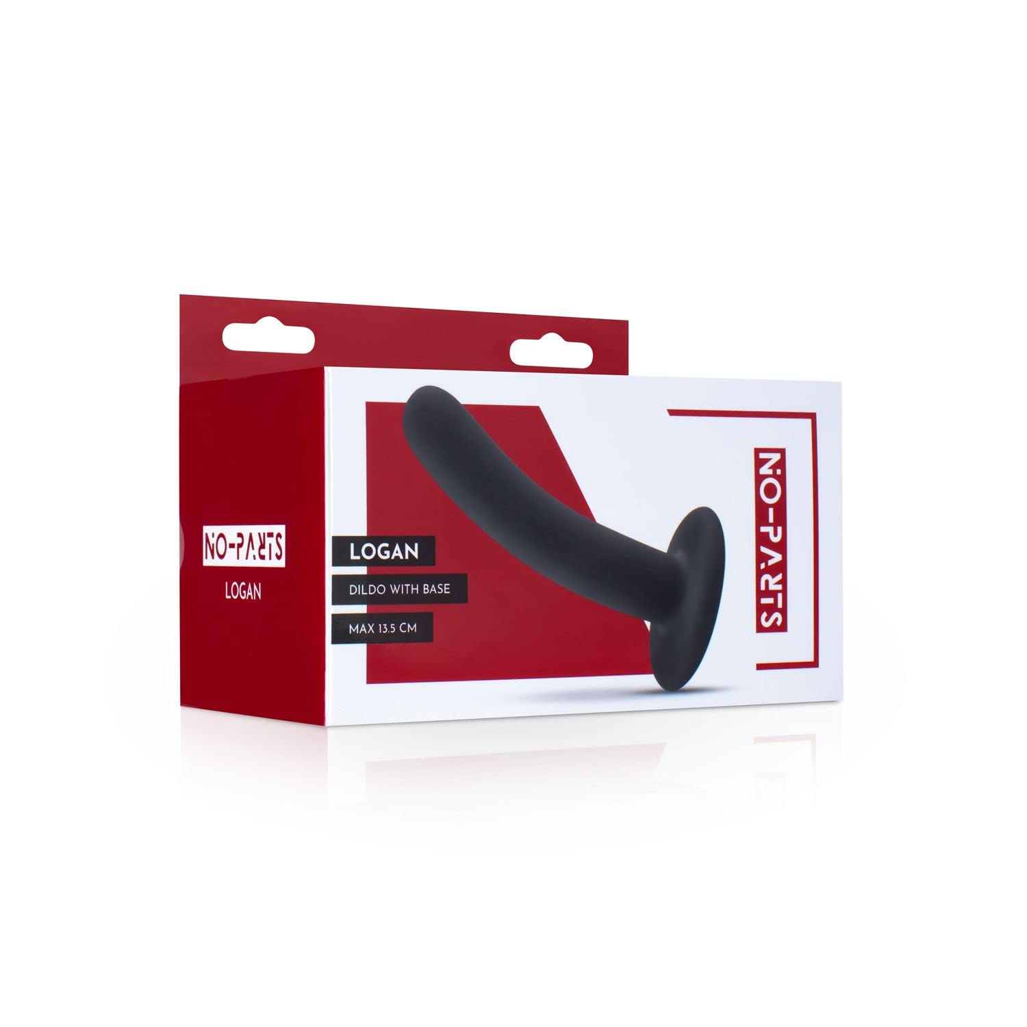 No-parti - Logan Dildo 13,5 cm - Nero