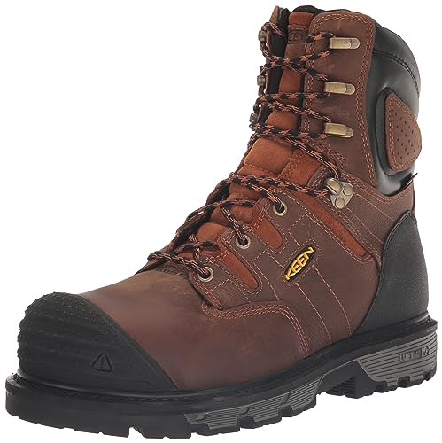 KEEN Utility Men's Camden 8” Composite Toe Waterproof Heavy Duty Work Boots