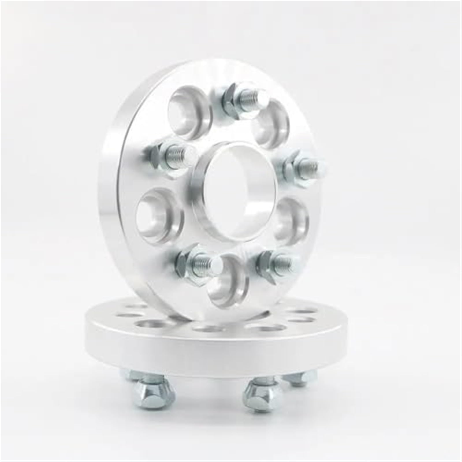 Dystanse 2 szt. Dystanse kół Adaptery Aluminium PCD 5x108 do 5x112 CB 63,4 do 66,6 Grubość 20mm Szpilki 12x1,5 Adaptery dystansowe kół centrowanych na piaście