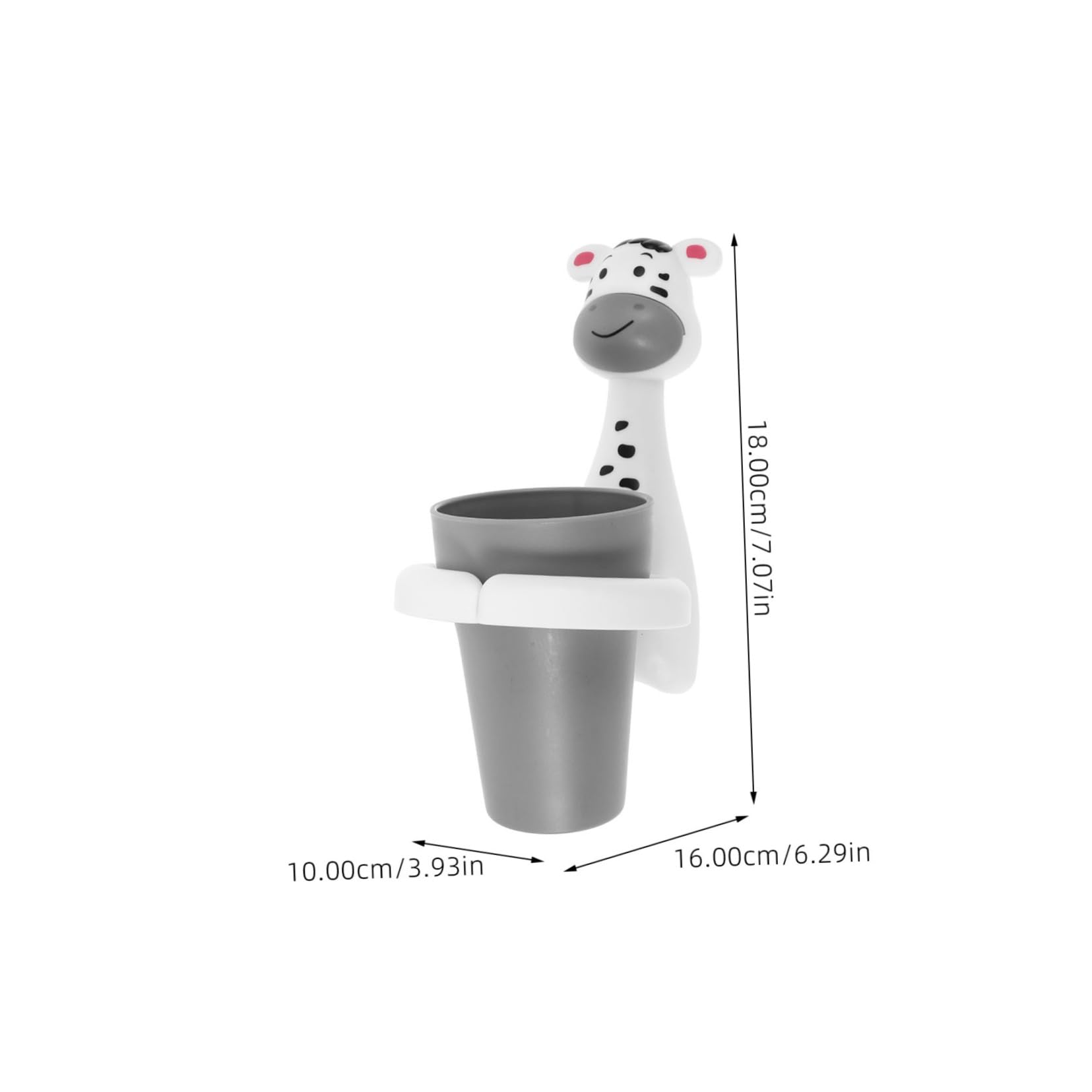 NUOBESTY 5 Pezzi Porta Spazzolini da Muro per Organizer per Spazzolino da Denti per Bagno con Design Pratico e Sicuro