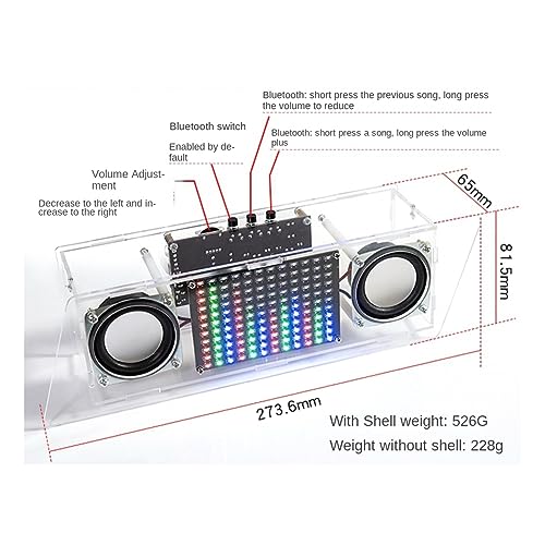 Kit électronique de bricolage audio Bluetooth à offrir aux makers
